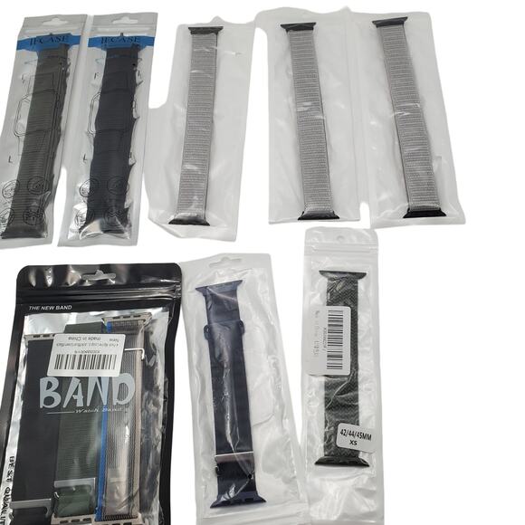 Lot of 10 Sport Watch Bands 42/44/45 mm Variety Mixed - Picture 4 of 11